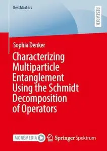 Characterizing Multiparticle Entanglement Using the Schmidt Decomposition of Operators