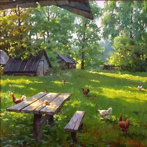 Russian artist Dmitry Levin (1955)