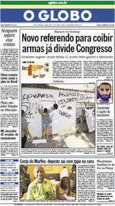 Jornal O Globo - 12 de abril de 2011