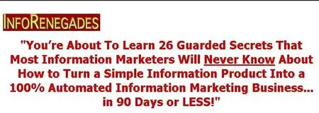 Info Renegades Information Marketing System