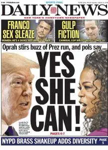 Daily News New York - January 9, 2018