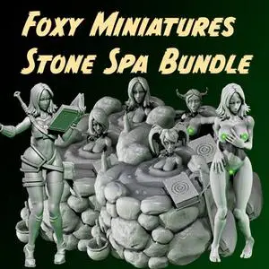 Foxy Models - Stone Spa Bundle