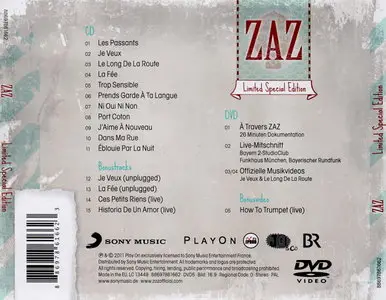 ZAZ - Discography (2010-2013) [4CD + 3DVD] Re-up