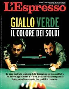 L'Espresso - 15 luglio 2018