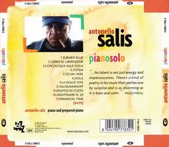 Antonello Salis - Pianosolo (2006) {CAM Jazz}