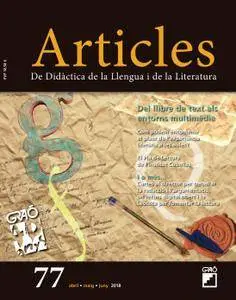 Articles. Didàctica de la Llengua i de la Literatura - abril 2018