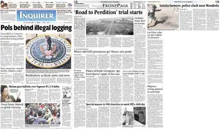 Philippine Daily Inquirer – January 22, 2005