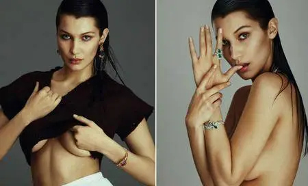 Bella Hadid by Txema Yeste for Harper’s Bazaar Spain April 2016