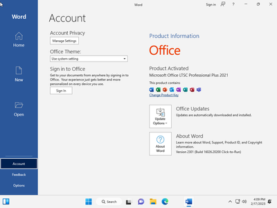 Windows 11 Pro 22H2 Build 22621.1265 (No TPM Required) With Office 2021 Pro Plus Multilingual Preactivated
