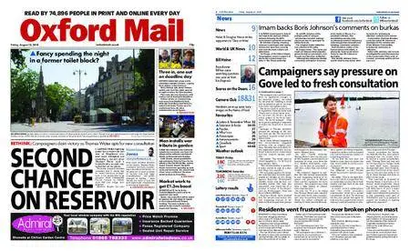 Oxford Mail – August 10, 2018