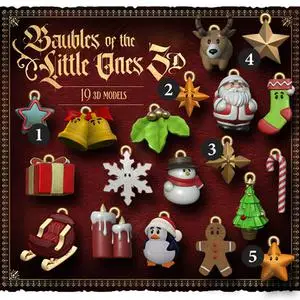 Raging Heroes Xmas - Baubles of the Little Ones 3D