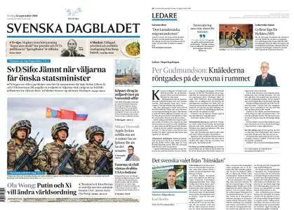 Svenska Dagbladet – 14 september 2018