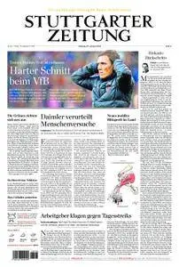 Stuttgarter Zeitung Stadtausgabe (Lokalteil Stuttgart Innenstadt) - 29. Januar 2018