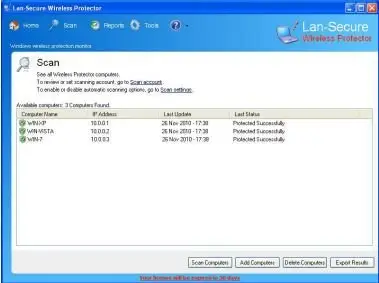 Lan-Secure Wireless Protector Enterprise 2.8.0.0