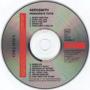 Aerosmith - Pandora's Toys (1994) [2CD, Limited Ed.]