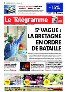 Le Télégramme Brest Abers Iroise – 25 novembre 2021