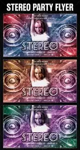 GraphicRiver Stereo Party Flyer