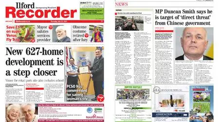 Wanstead & Woodford Recorder – July 22, 2021