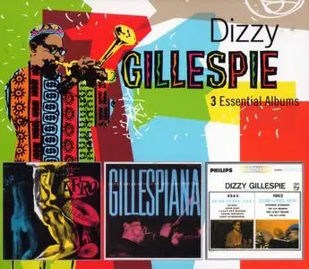 Dizzy Gillespie - 3 Essential Albums (1954-1963) [3CD Box Set] (2018)