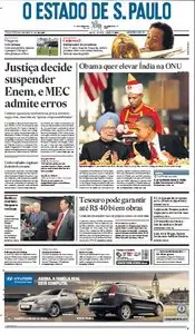 Jornal O Estado de SP em PDF, Terça, 09 de Novembro de 2010
