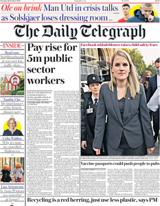 The Daily Telegraph - 26 October 2021