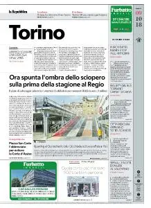 la Repubblica Torino - 9 Ottobre 2018