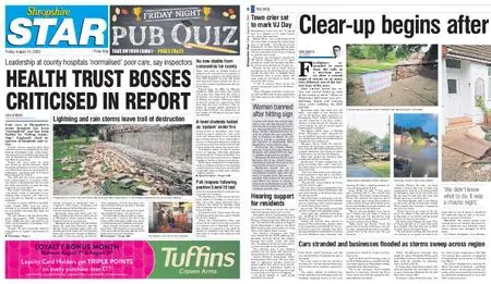 Shropshire Star Shrewsbury Edition – August 14, 2020