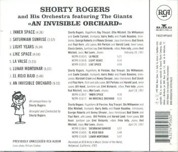 Shorty Rogers And His Orchestra - An Invisible Orchard (1961) [Remastered 1997]