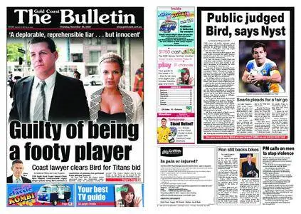 The Gold Coast Bulletin – November 26, 2009