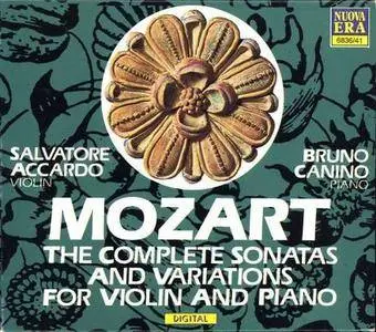 Salvatore Accardo, Bruno Canino - Mozart: The Complete Sonatas and Variations for Violin and Piano (1989)