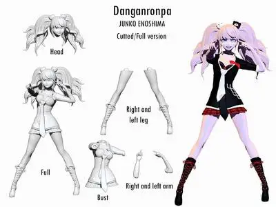 Junko Enoshima Danganronpa