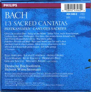 J.S. Bach - 13 Sacred Cantatas - Deutsche Bachsolisten - Helmut Winschermann