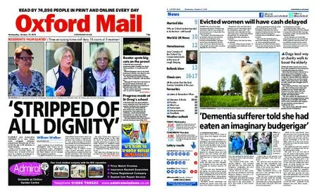 Oxford Mail – October 10, 2018