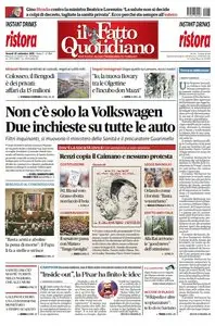 Il Fatto Quotidiano - 25.09.2015