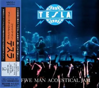Tesla - Five Man Acoustical Jam (1990) [Japanese Ed. 1991]