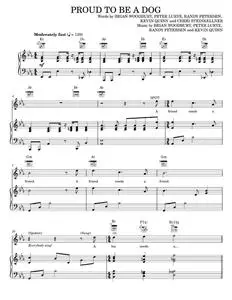 Proud To Be A Dog - Brian Woodbury, Teacher's Pet (Piano-Vocal-Guitar)