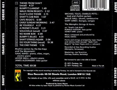 Isaac Hayes - Shaft (1971) {1993 Stax Remaster} [Repost]