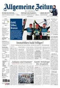 Allgemeine Zeitung Bad Kreuznach - 21. Februar 2018