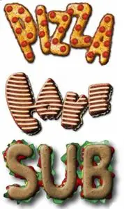 Food Actions for Adobe Photoshop
