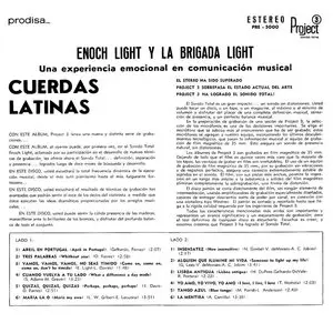 Enoch Light – Cuerdas latinas (1966)