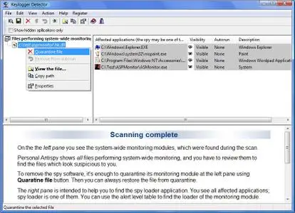 Keylogger Detector 1.36