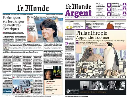 Le Monde - 29 June 2011 (+ Supplement)