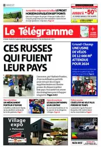 Le Télégramme Landerneau - Lesneven – 23 septembre 2022