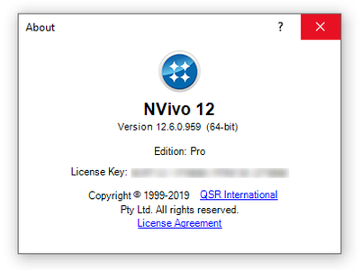 NVivo 12 Pro v12.6.0.959 Multilingual (x86 / x64)