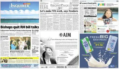 Philippine Daily Inquirer – February 22, 2009