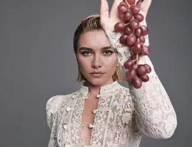 Florence Pugh by Jem Mitchell for Netflix Queue November 2022