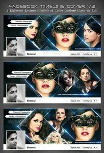 GraphicRiver Photographer's FB Timeline Covers V3