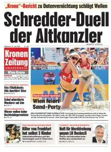 Kronen Zeitung - 31 Juli 2019