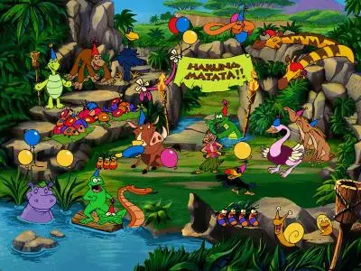 Disney's Timon - Pumbaa's Jungle Games For Kids