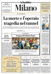 la Repubblica Milano - 14 Gennaio 2020